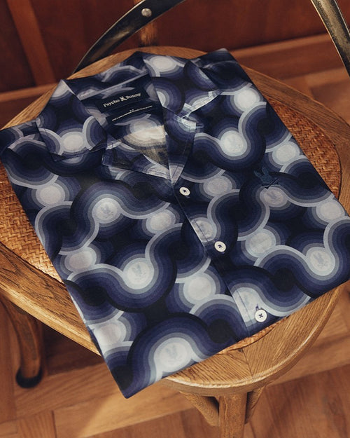 Camisa Manga Corta De Tencel Paros Para Caballero