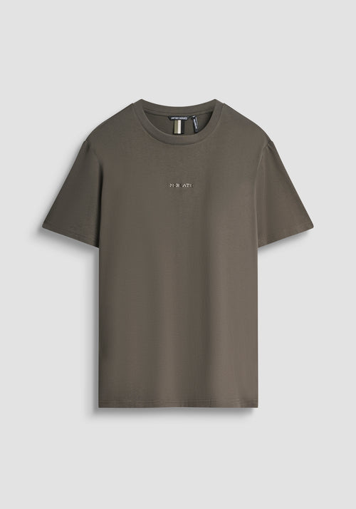 antony morato camiseta de manga corta hombre khaki