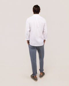 Camisa Lino EL GANSO HOMBRE BLANCO