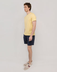 Camiseta Garment Dyed EL GANSO HOMBRE AMARILLO