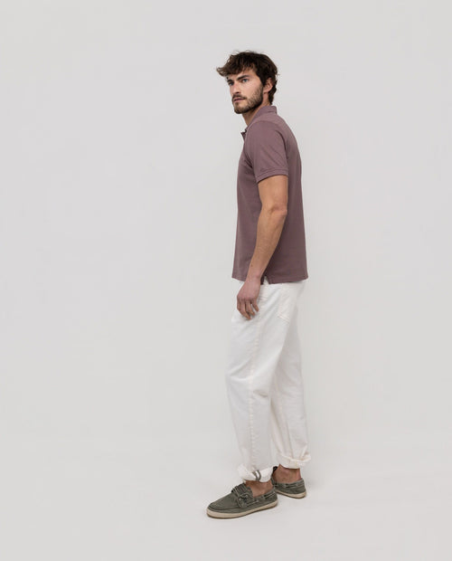 Polo Single Jersey EL GANSO HOMBRE MORADO