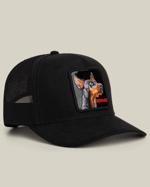 GORRA GORIN BROSS BLACK OUT DOBERMAN COLOR NEGRO