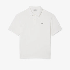 LACOSTE PH7757001 POLO PIQUE PESADO FIT HOLGADO WHITE