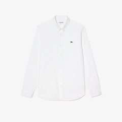 CAMISA LACOSTE HOMBRE BLANCO CH1843001