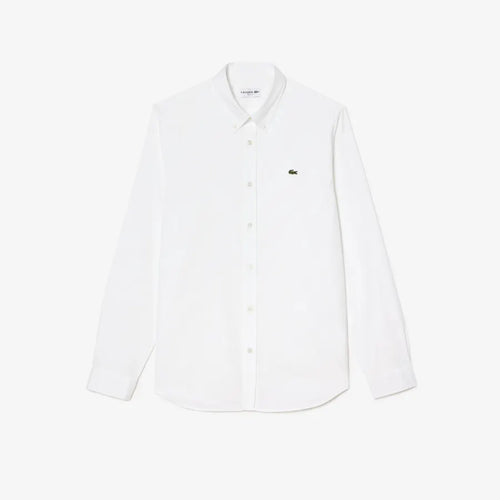 CAMISA LACOSTE HOMBRE BLANCO CH1843001