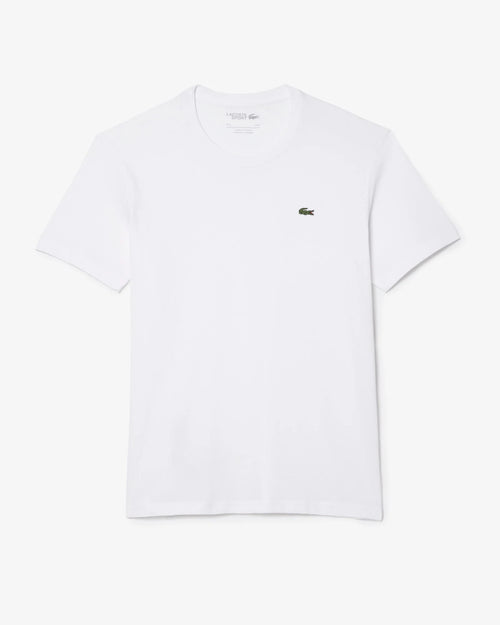 lacoste camiseta deportiva blanco