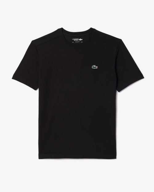 lacoste camiseta deportiva negro