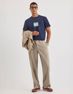 NAUTICA T-SHIRT M/C DE HOMBRE AZUL N1U04137-459