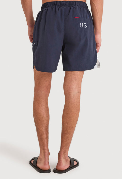 PANTALONETA DE BAÑO NAUTICA PARA CABALLERO COLOR AZUL