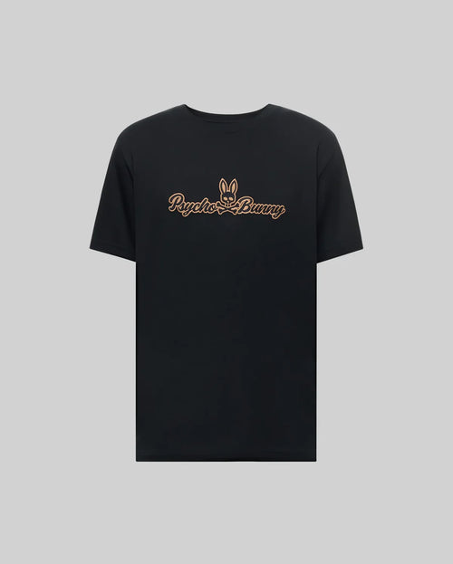 psycho bunny camiseta hombre fantasia negro