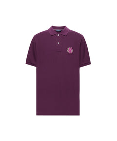 psycho bunny polo manga corta hombre fantasia morado