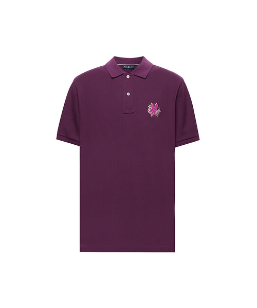 psycho bunny polo manga corta hombre fantasia morado