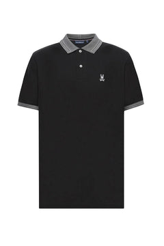 psycho bunny polo manga corta hombre fantasia negro