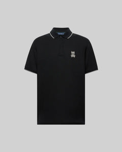 psycho bunny polo manga corta hombre fantasia negro