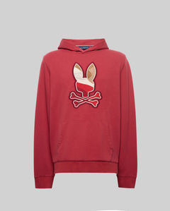 psycho bunny sudadera hombre fantasia rojo