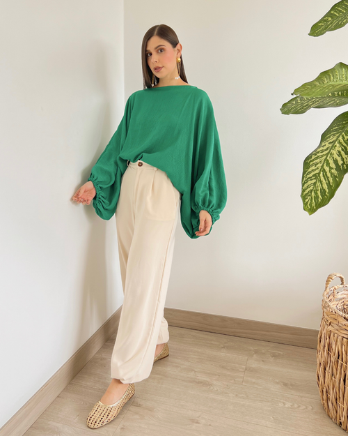 BLUSA PRIMIA P.077 VERDE