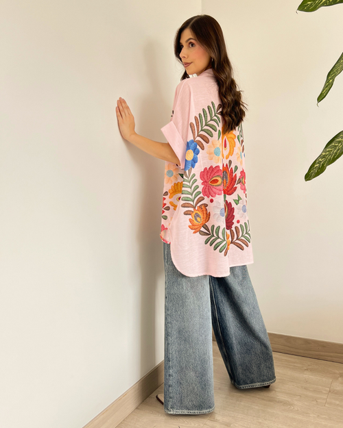 CAMISA PRIMIA P.086 ROSA