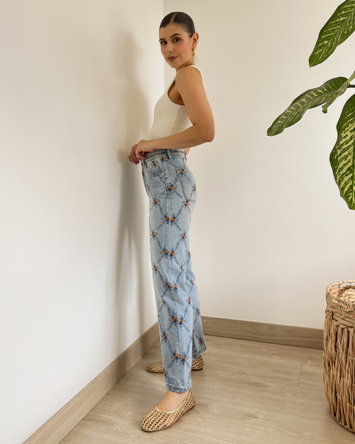 JEAN PRIMIA ZENDAYA AZUL