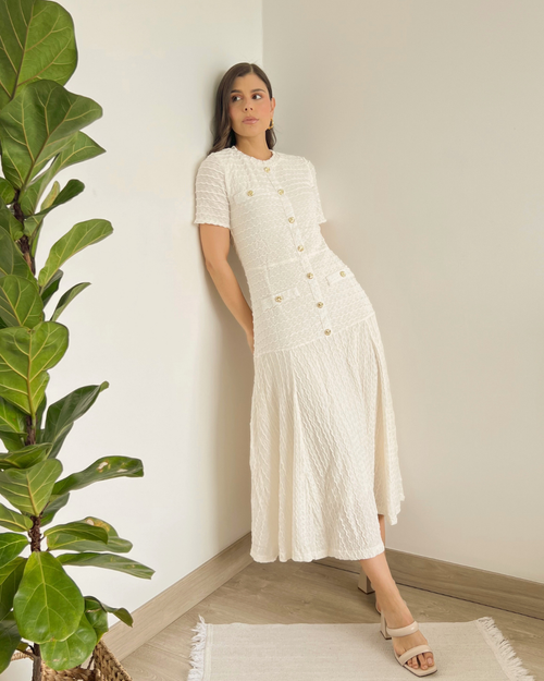 VESTIDO PRIMIA OSAKA BLANCO