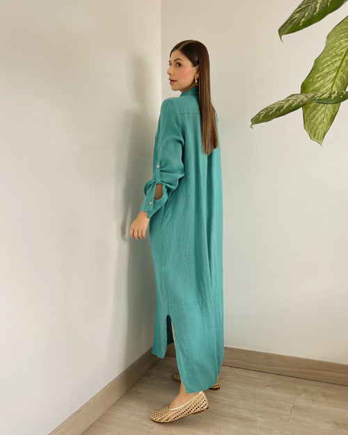 VESTIDO PRIMIA STELLA MENTA