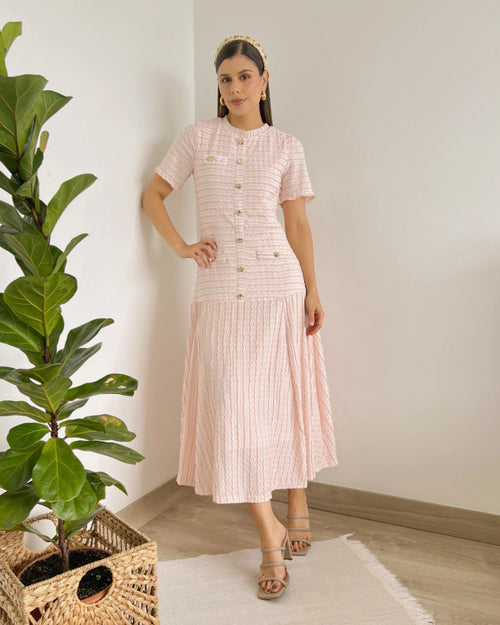VESTIDO PRIMIA OSAKA ROSA