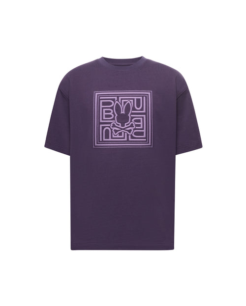 PSYCHO BUNNY CAMISETAS HOMBRE MORADO