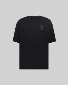 PSYCHO BUNNY CAMISETAS HOMBRE NEGRO