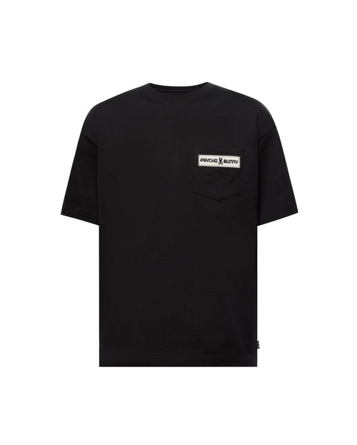 PSYCHO BUNNY CAMISETAS HOMBRE NEGRO