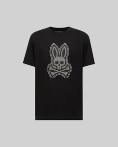 PSYCHO BUNNY CAMISETAS HOMBRE NEGRO