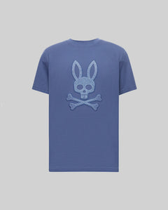 PSYCHO BUNNY CAMISETAS HOMBRE AZUL