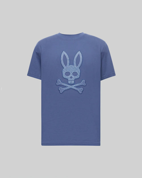 PSYCHO BUNNY CAMISETAS HOMBRE AZUL