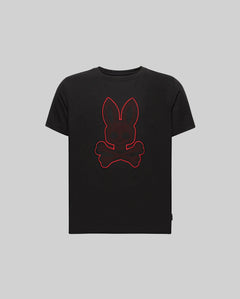 PSYCHO BUNNY CAMISETAS NIÑO NEGRO