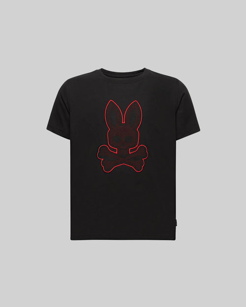 PSYCHO BUNNY CAMISETAS NIÑO NEGRO