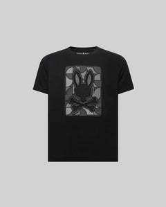 PSYCHO BUNNY CAMISETAS NIÑO NEGRO