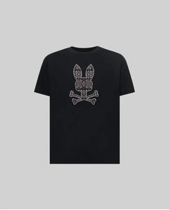 PSYCHO BUNNY CAMISETAS NIÑO NEGRO