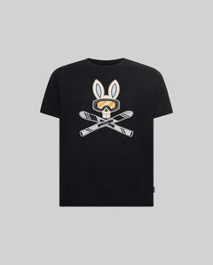 PSYCHO BUNNY CAMISETAS NIÑO NEGRO