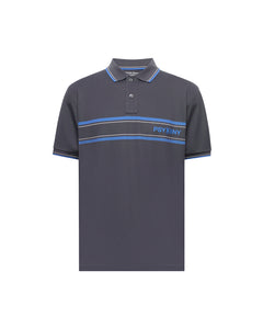 PSYCHO BUNNY CAMISETA TIPO POLO HOMBRE GRIS