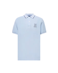 PSYCHO BUNNY CAMISETA TIPO POLO HOMBRE AZUL