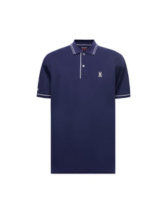 PSYCHO BUNNY CAMISETA TIPO POLO HOMBRE AZUL