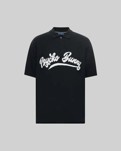 PSYCHO BUNNY CAMISETA TIPO POLO HOMBRE NEGRO