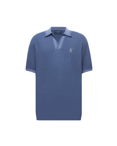 PSYCHO BUNNY CAMISETA TIPO POLO HOMBRE AZUL