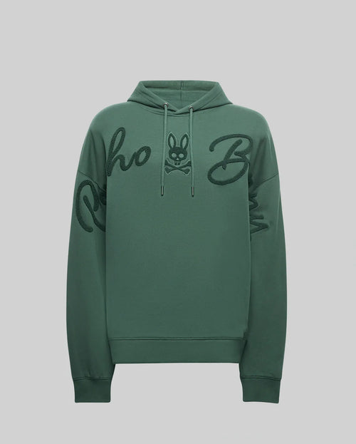 PSYCHO BUNNY SUDADERAS HOMBRE VERDE