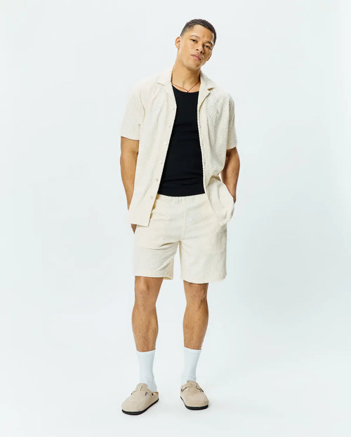 BERMUDA PSYCHO BUNNY PARA HOMBRE COLOR BLANCO MB0900071250