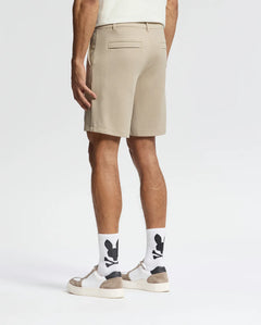 PSYCHO BUNNY BERMUDA PUNTO SHIRO PARA CABALLERO HOMBRE BEIGE B6R585F200250