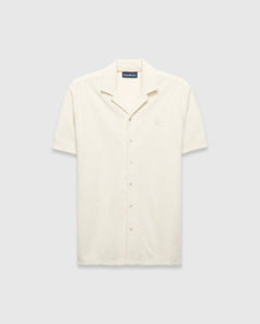 CAMISA M/C PSYCHO BUNNY PARA HOMBRE COLOR BLANCO MT0300125250
