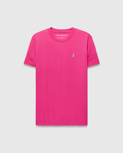 T-SHIRT PSYCHO BUNNY PARA HOMBRE COLOR ROSADO B6U014F200665