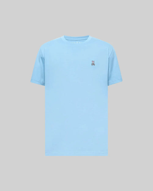 PSYCHO BUNNY CAMISETA CLÁSICA CUELLO REDONDO PARA CABALLERO HOMBRE AZUL B6U014F200407