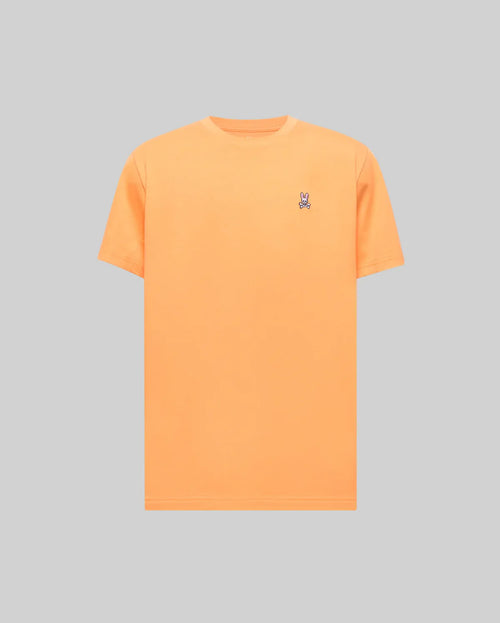 PSYCHO BUNNY CAMISETA CLÁSICA CUELLO REDONDO PARA CABALLERO HOMBRE NARANJA B6U014F200805