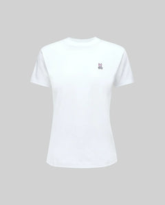 T-SHIRT PSYCHO BUNNY PARA DAMA COLOR BLANCO WT0200005WHT