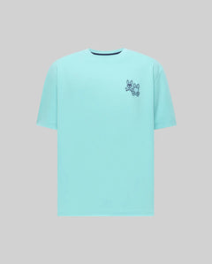 T-SHIRT PSYCHO BUNNY PARA HOMBRE COLOR AZUL MT0200233409